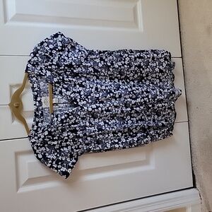 St John's Bay V-neck blouse